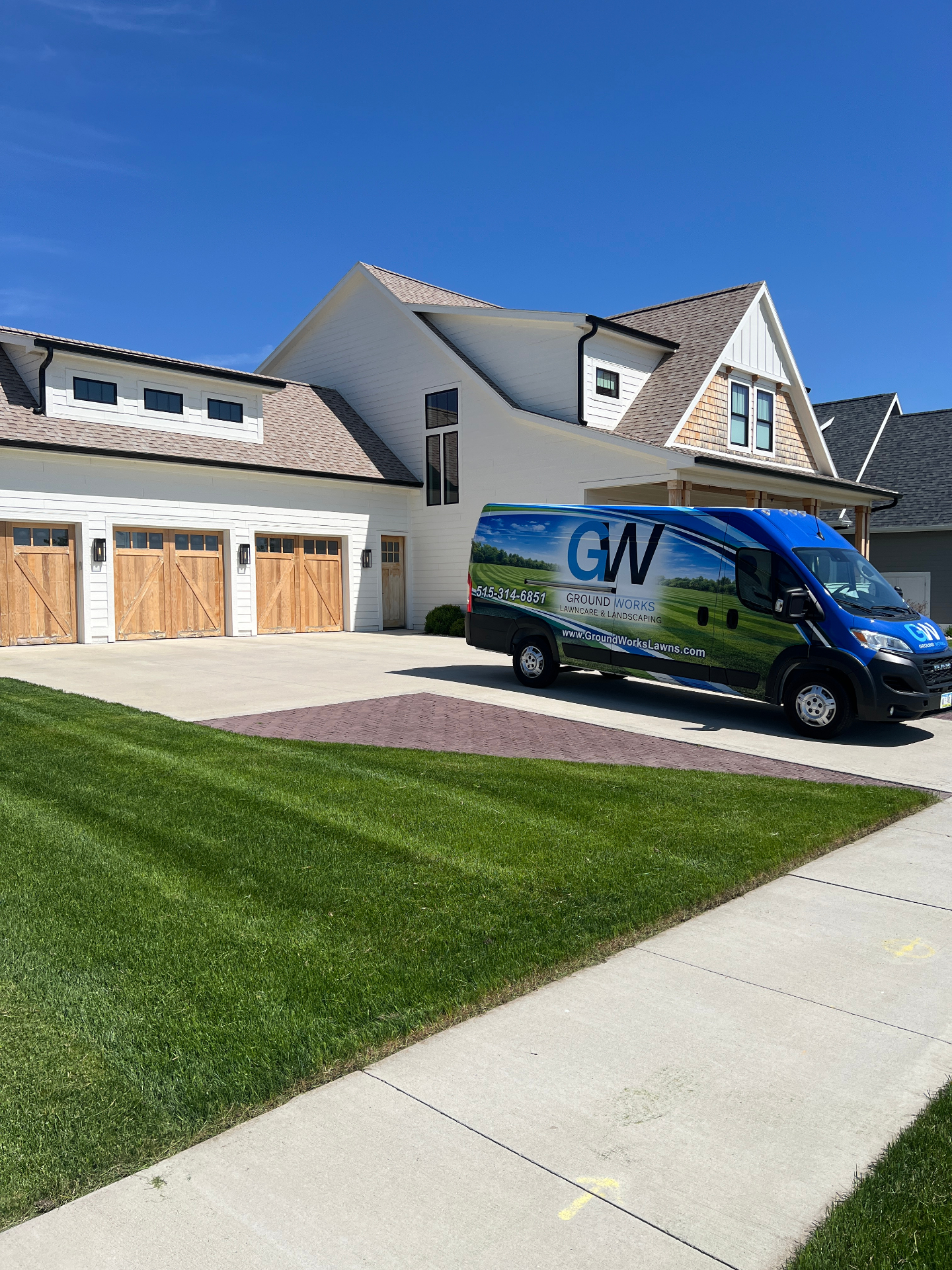 Ground Works lawn care project 3 in Ankeny Iowa