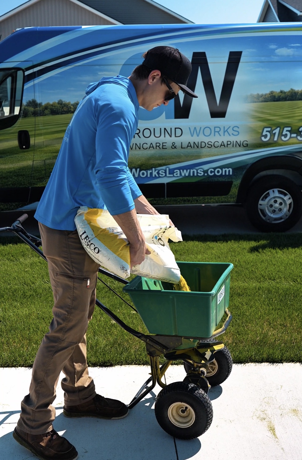 Ground Works lawn care project 6 in Ankeny Iowa